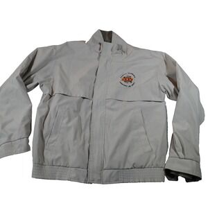 Antigua XXXV (35th) Super Bowl Jacket. Size medium‎ beige